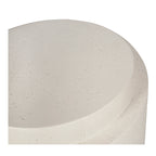 Cosmo Outdoor Accent Table Off White