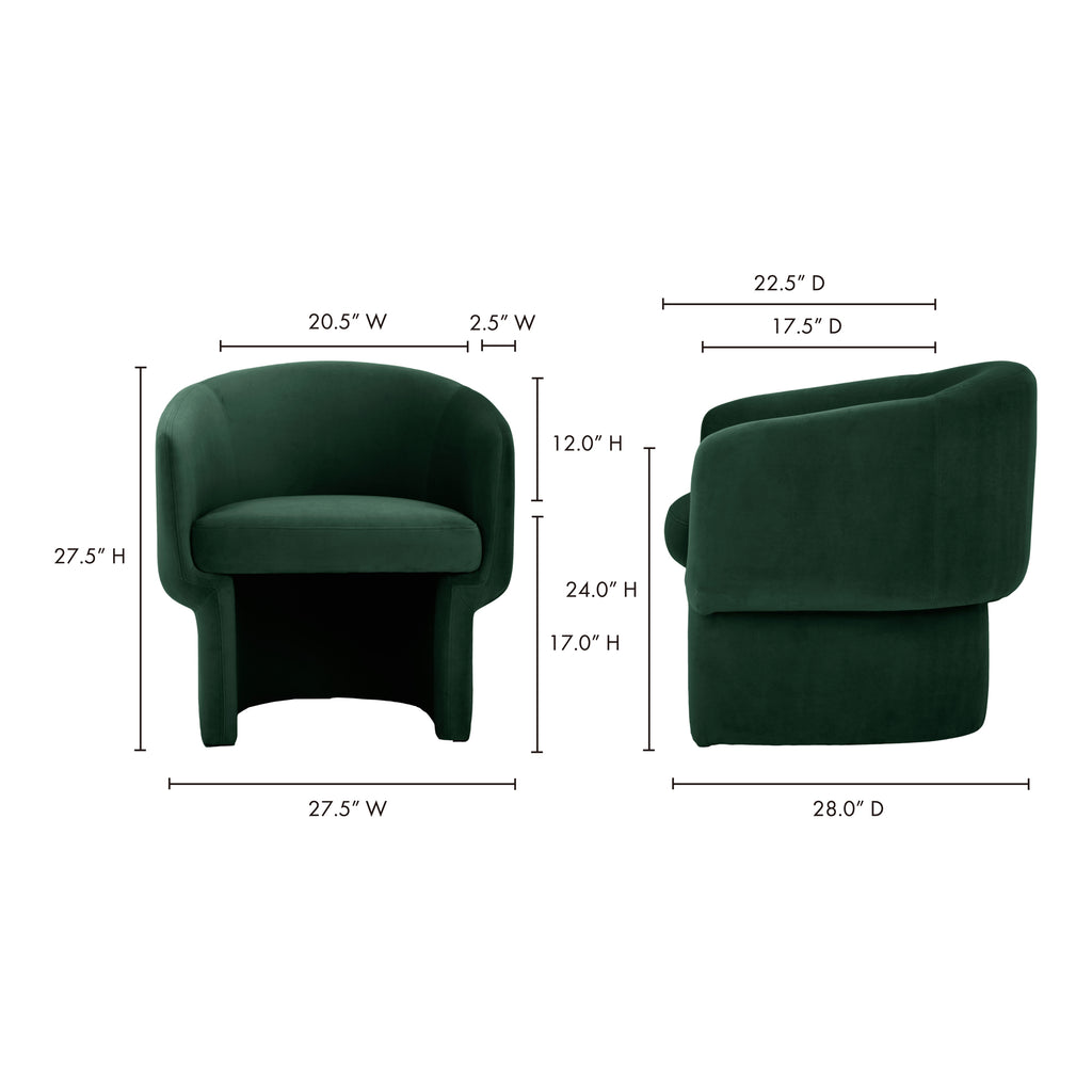 Franco Chair Dark Green
