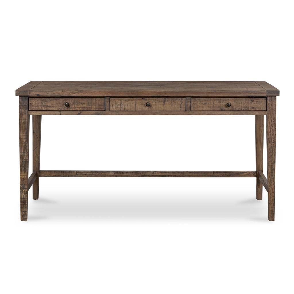 Liam Desk Aged Brown
