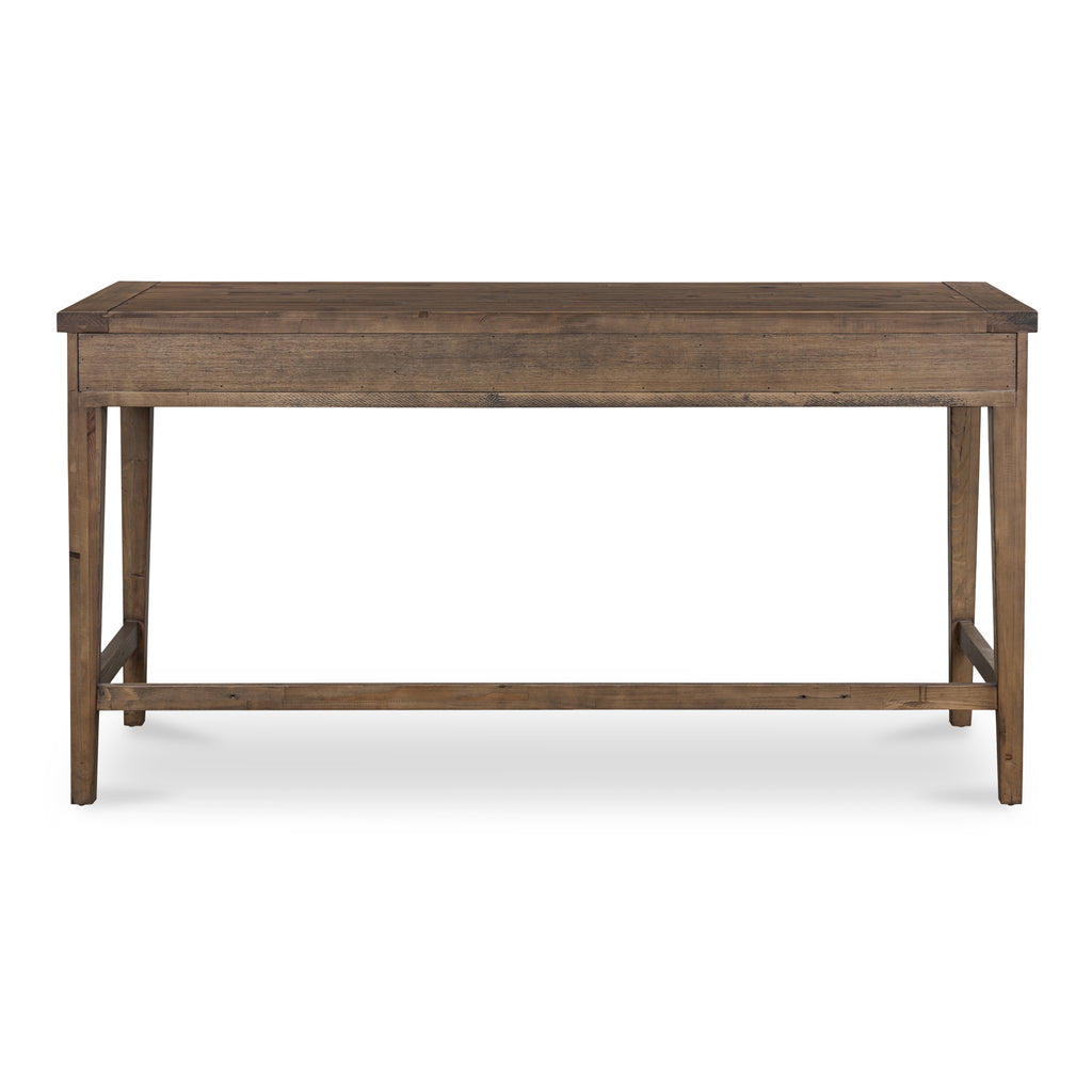 Liam Desk Aged Brown