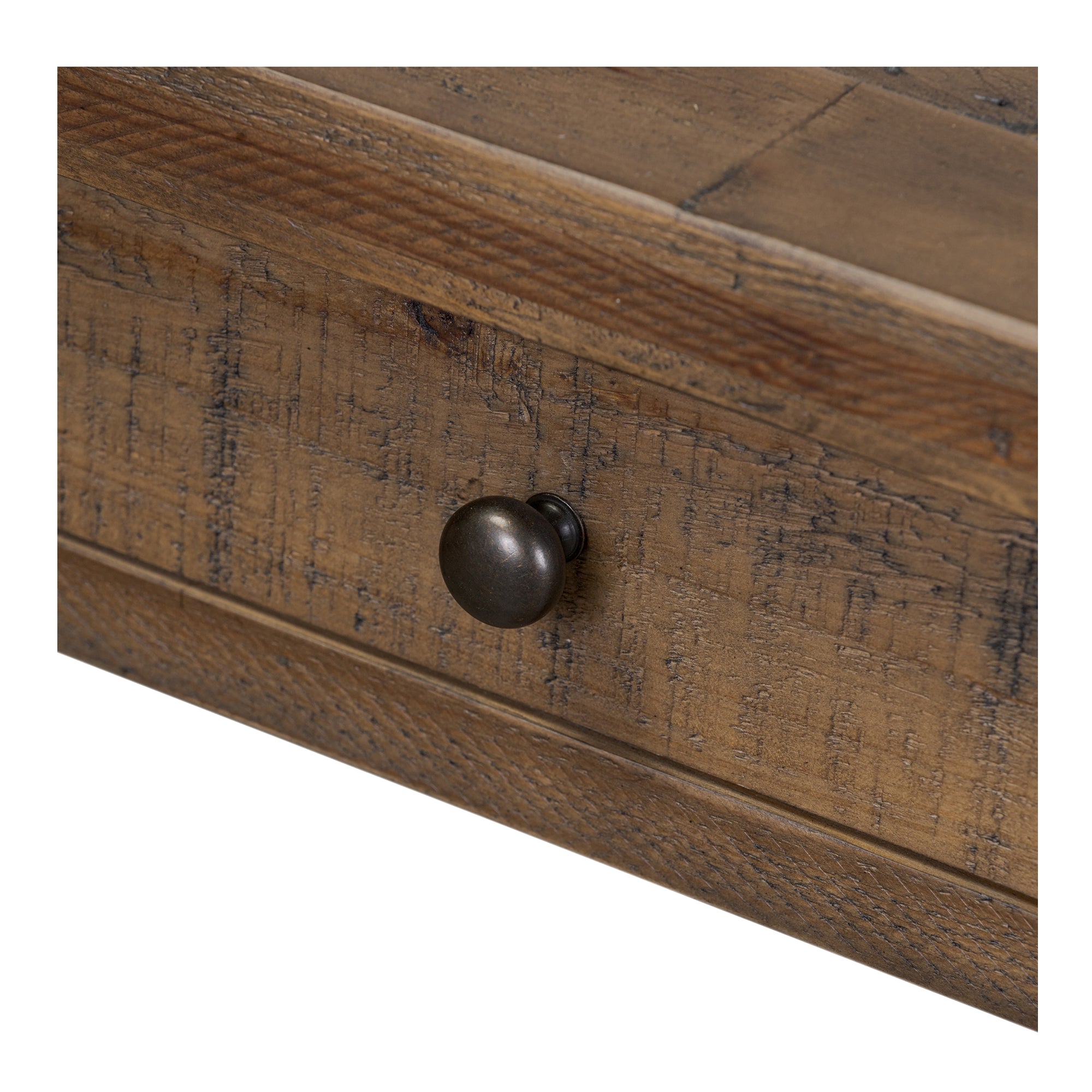 Liam Desk Aged Brown