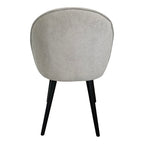Clarissa Dining Chair Light Grey - Set Of Two