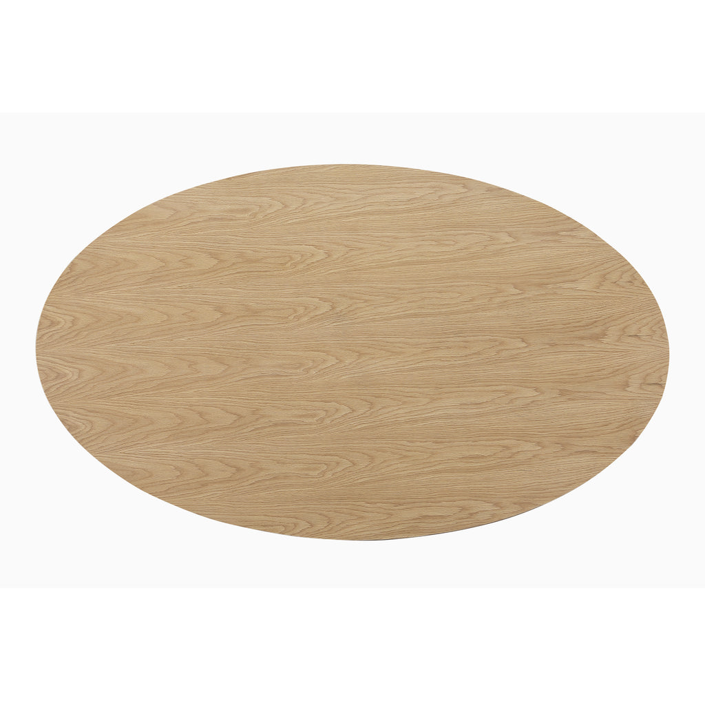 Otago Oval Dining Table Natural Oak