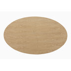 Otago Oval Dining Table Natural Oak