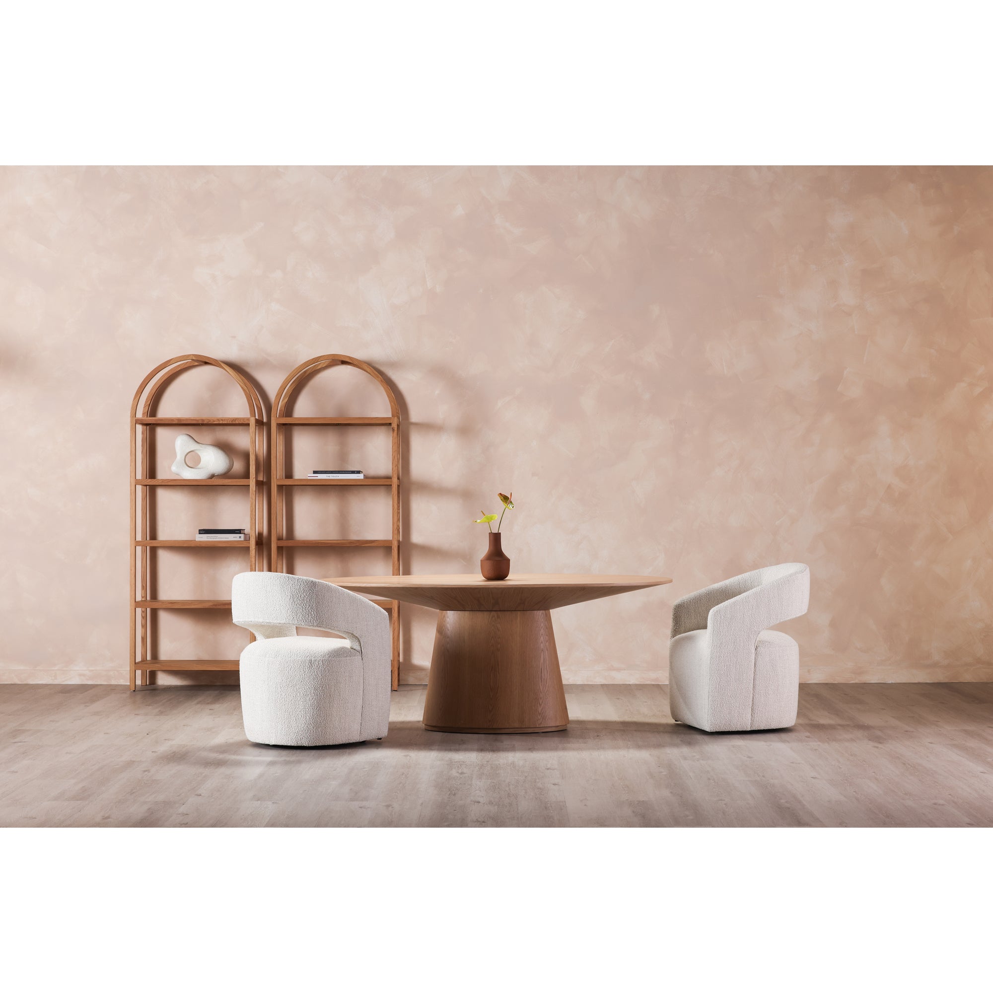 Otago Oval Dining Table Natural Oak