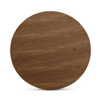 Otago 47In Round Dining Table Walnut