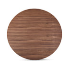 Otago Round 54In Dining Table Walnut Brown