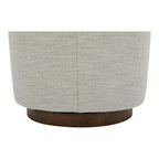 Oscy Swivel Chair Splashed White