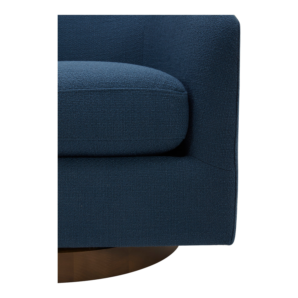 Oscy Swivel Chair Dark Atlantic