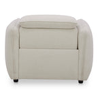 Eli Power Recliner Chair Warm White