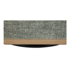 Linden Swivel Chair Slated Moss