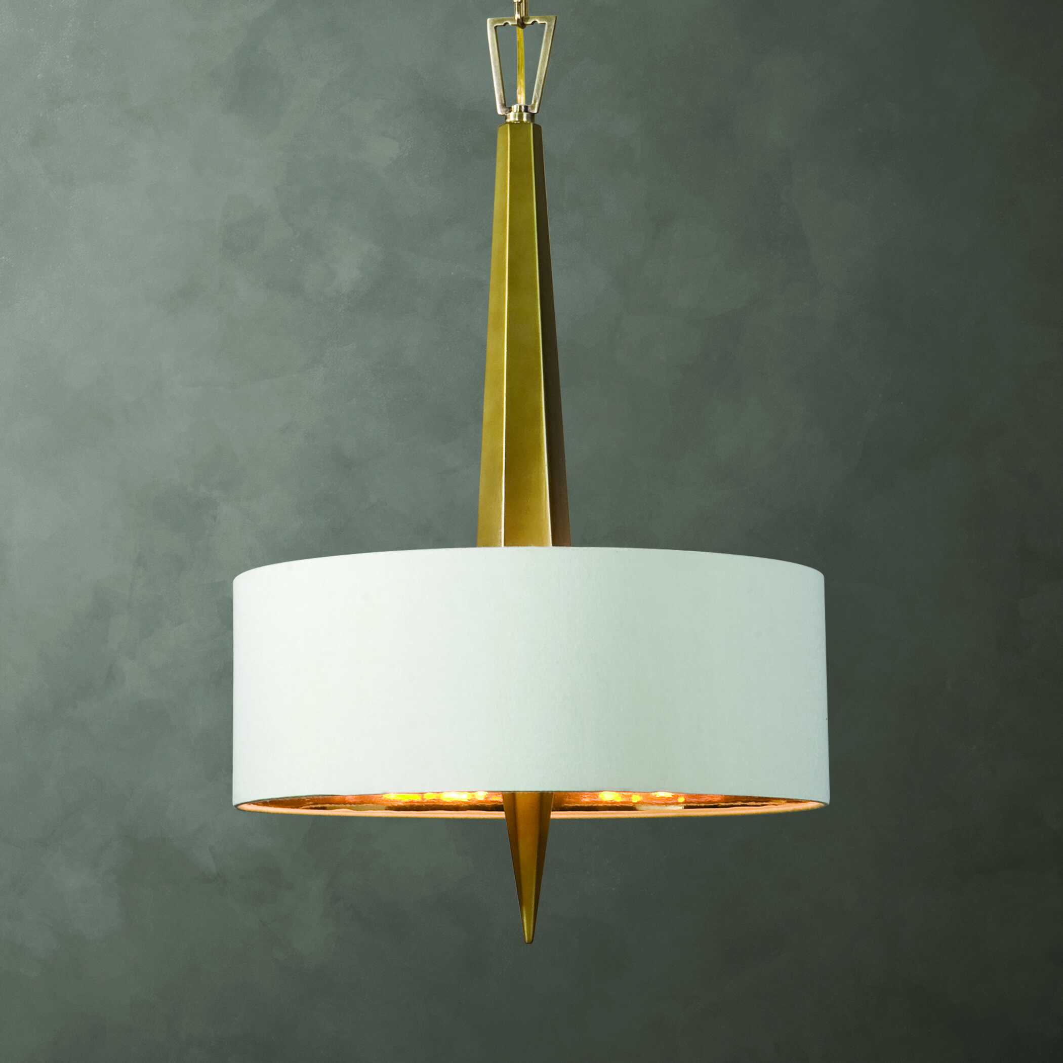 Obeliska 3 Light Gold Chandelier