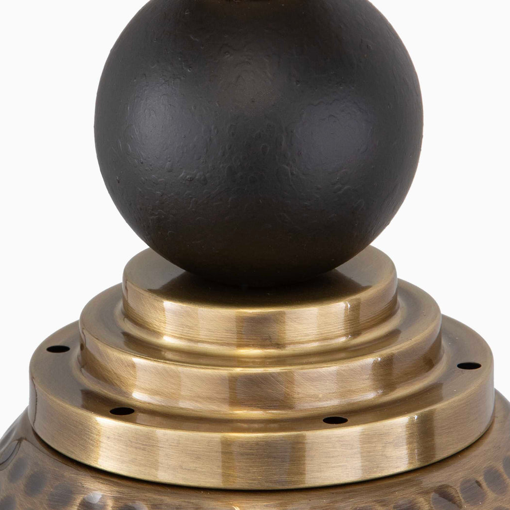 Adastra 1 Light Antique Brass Pendant