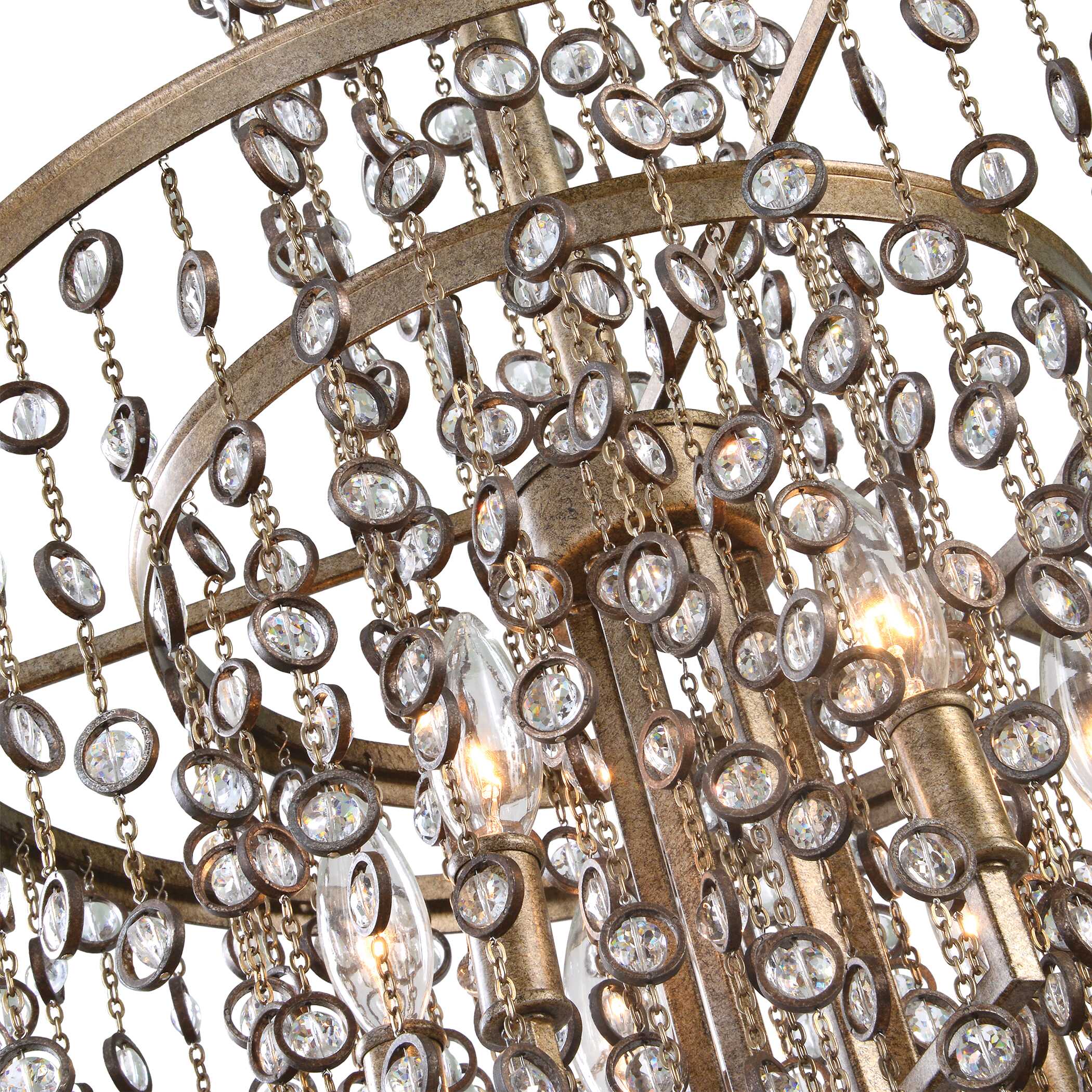Valka 6 Light Crystal Chandelier