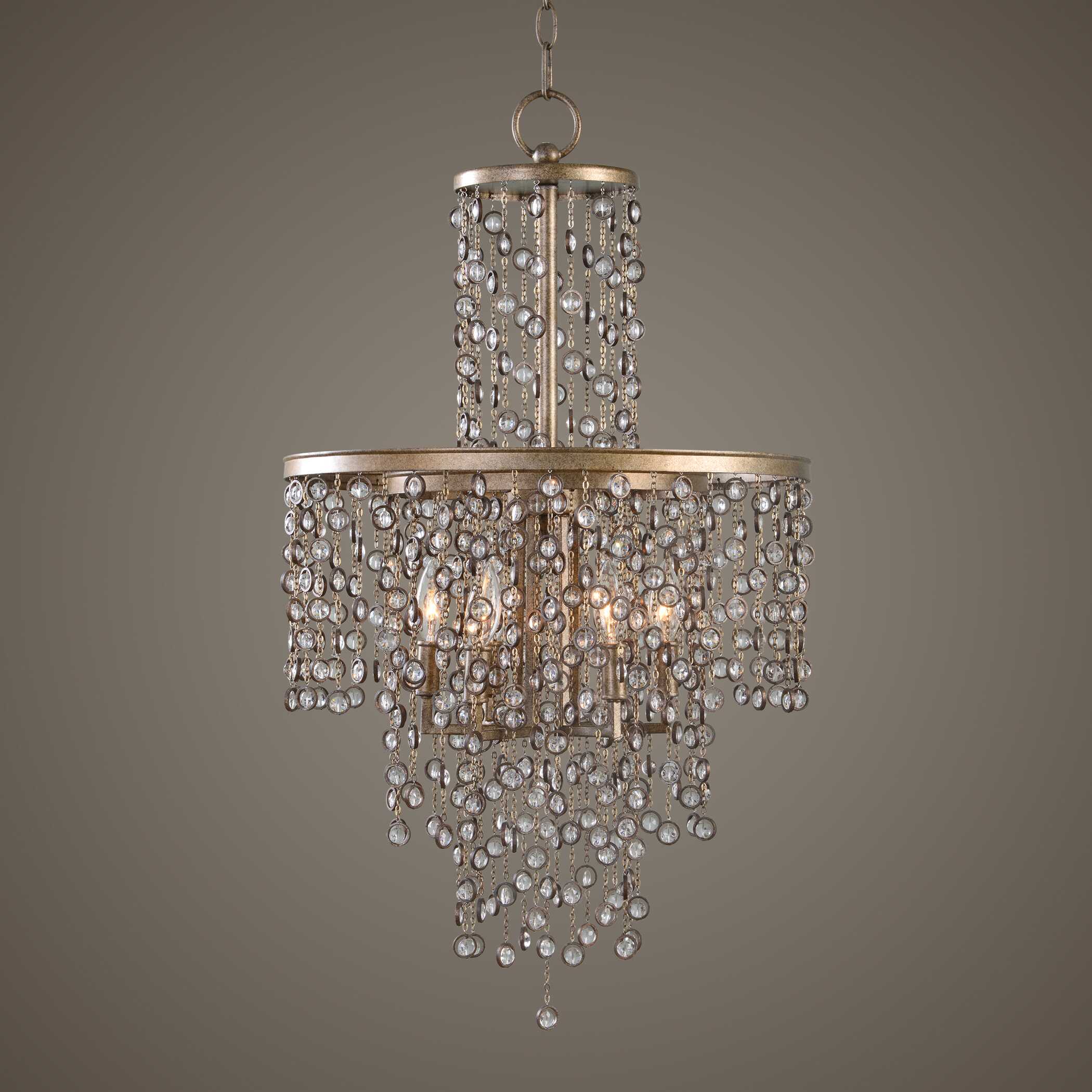 Valka 6 Light Crystal Chandelier