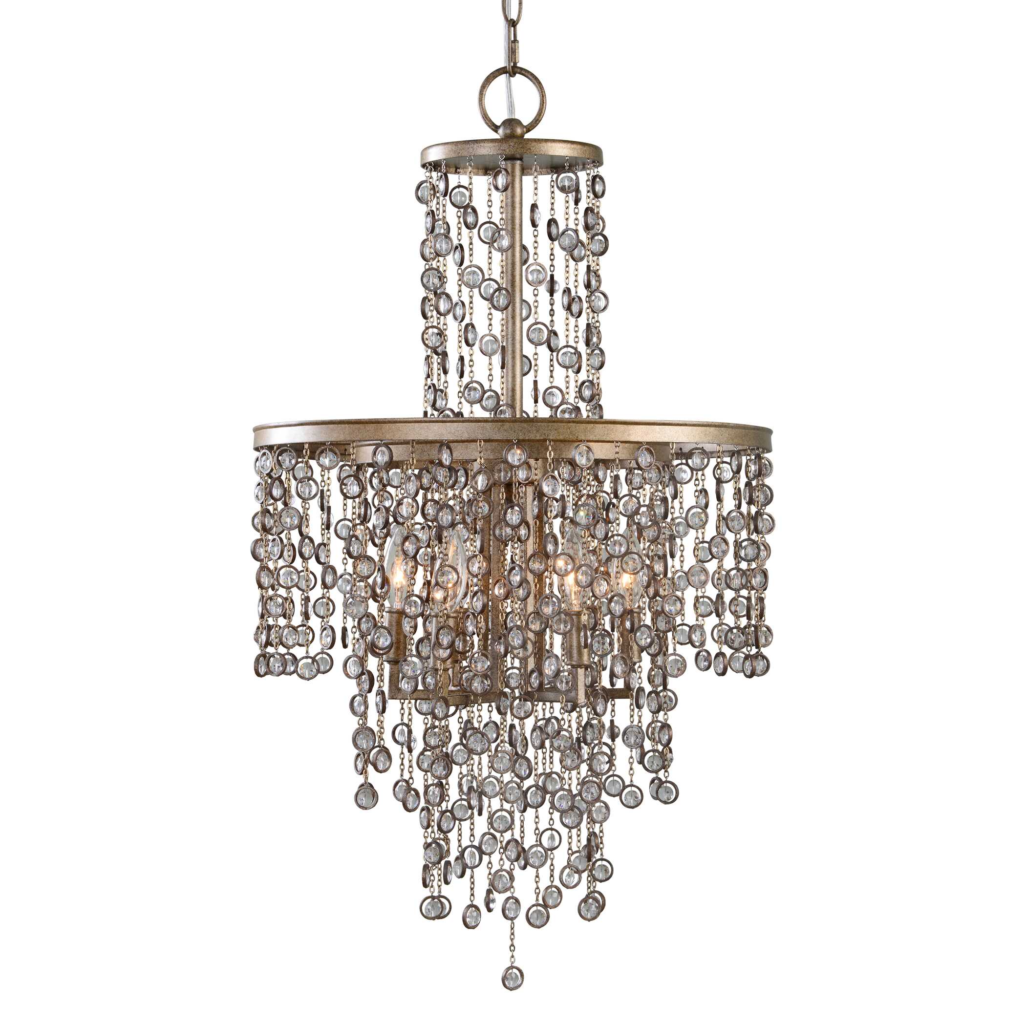Valka 6 Light Crystal Chandelier
