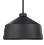 Holgate 1 Light Black Pendant