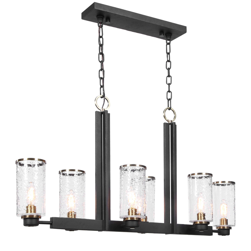 Jarsdel 6 Light Industrial Island Light