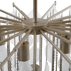 Goccia 6 Light Tear Drop Glass Pendant