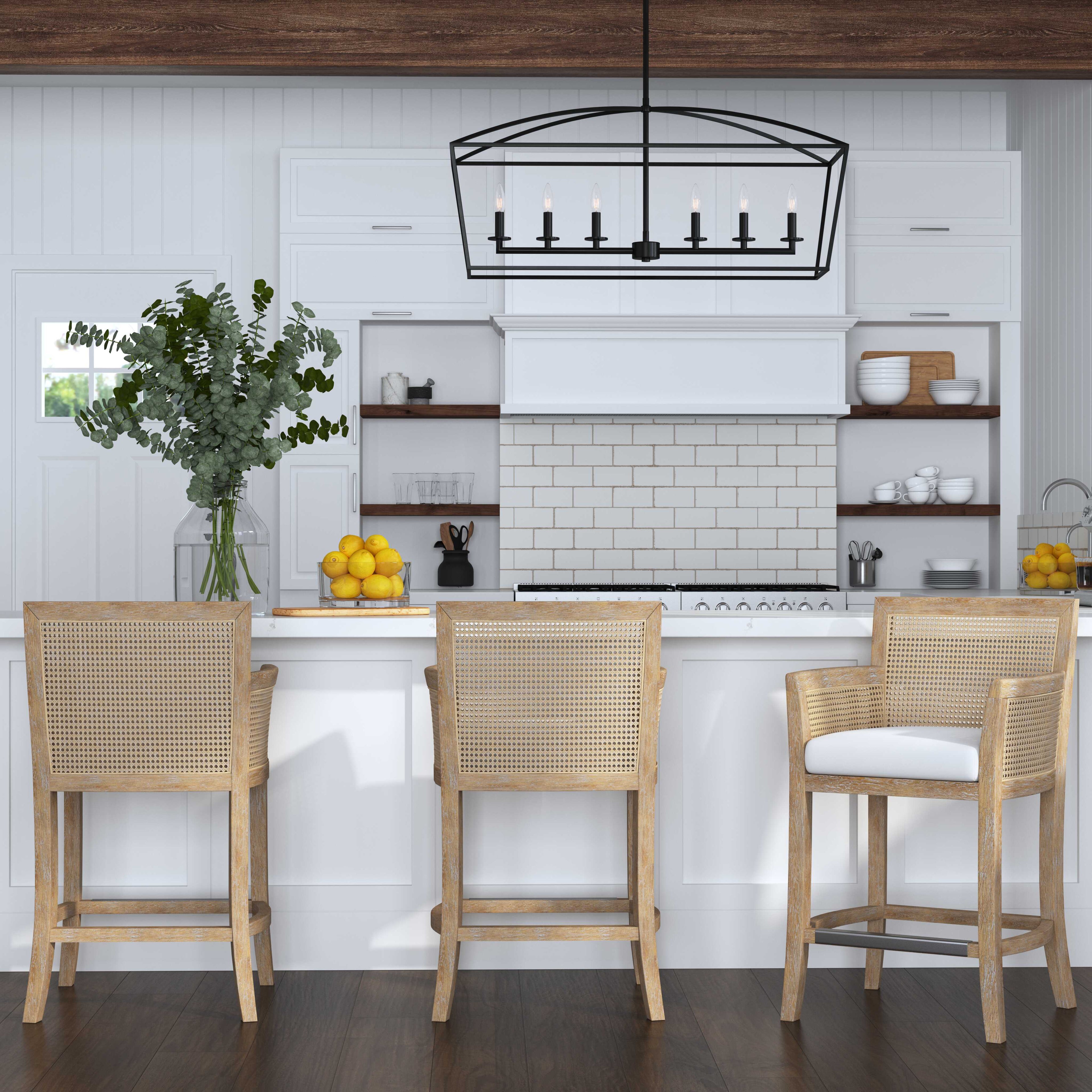 Clayton 6 Light Linear Chandelier