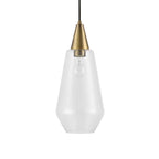 Eichler Antique Brass 1 Light Mini Pendant