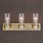 Cardiff Antique Brass 3 Light Vanity
