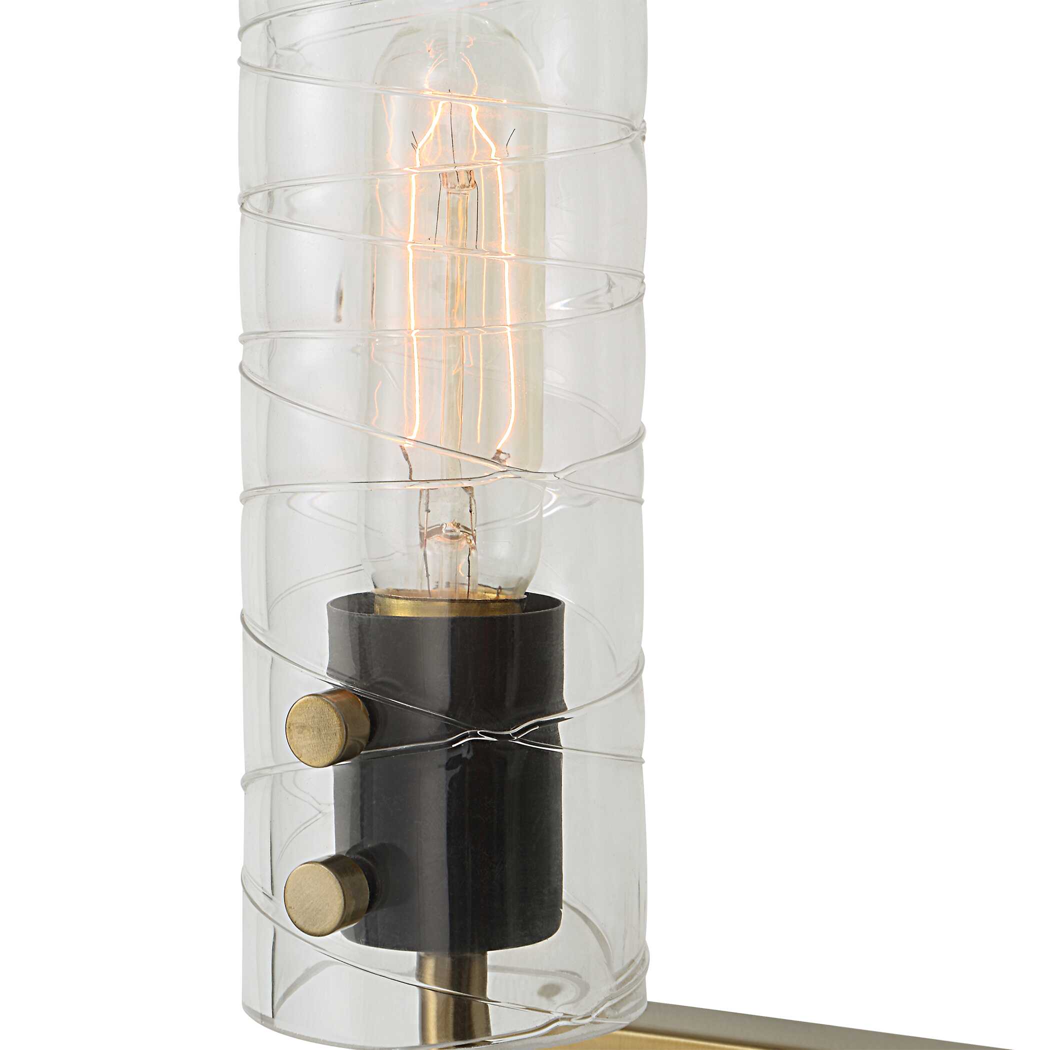 Telesto 1 Light Brass Sconce
