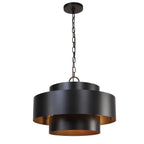 Youngstown Dark Bronze 4 Light Pendant