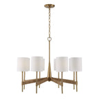 Lautoka Rattan 8 Light Chandelier