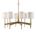 Lautoka Rattan 8 Light Chandelier