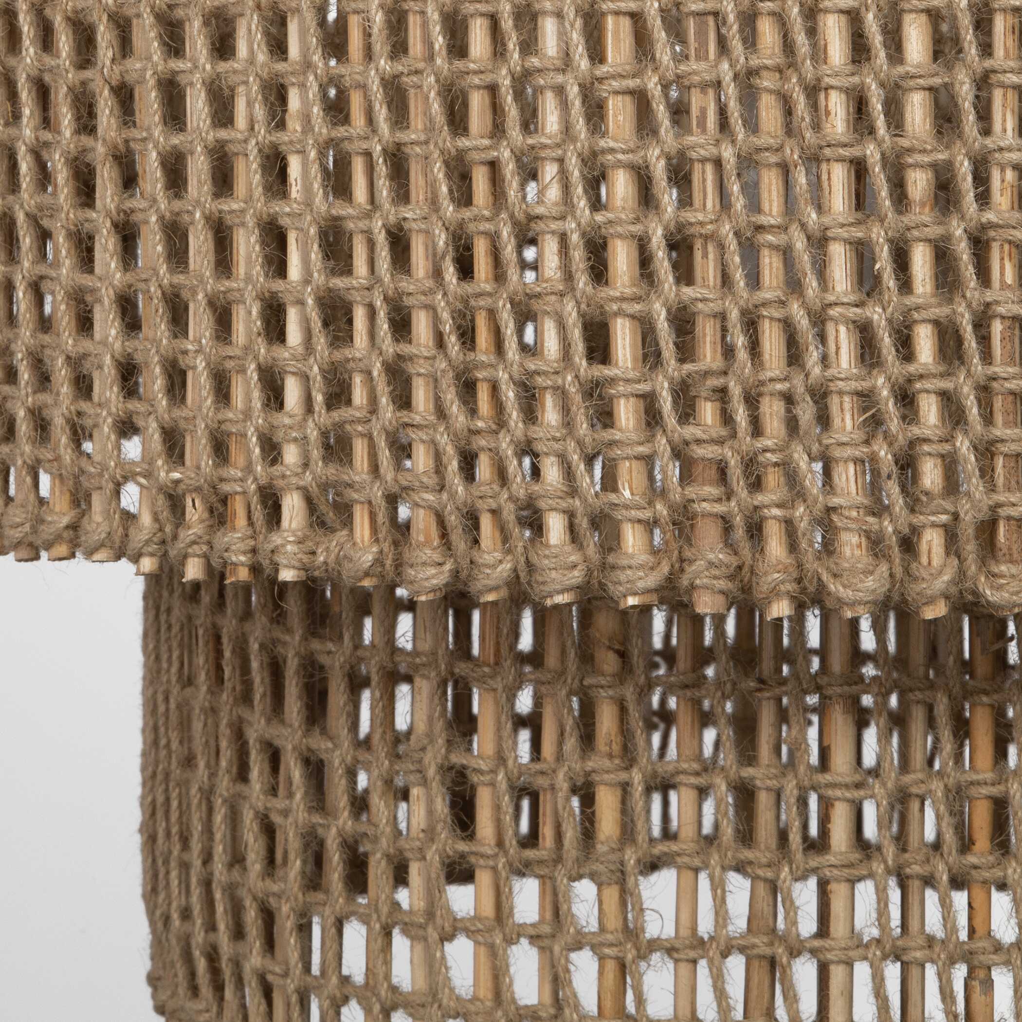 Biswas Woven Jute 1 Light Pendant