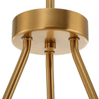 Oviform 6 Light Round Chandelier