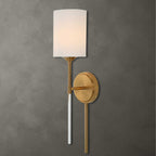 Awyr 1 Light Brass Sconce