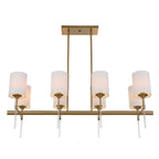Awyr 8 Light Linear Chandelier