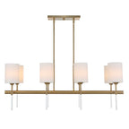 Awyr 8 Light Linear Chandelier