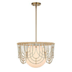 Arches 1 Light Rattan Pendant