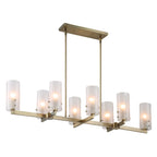 Mistie 8 Light Linear Chandelier