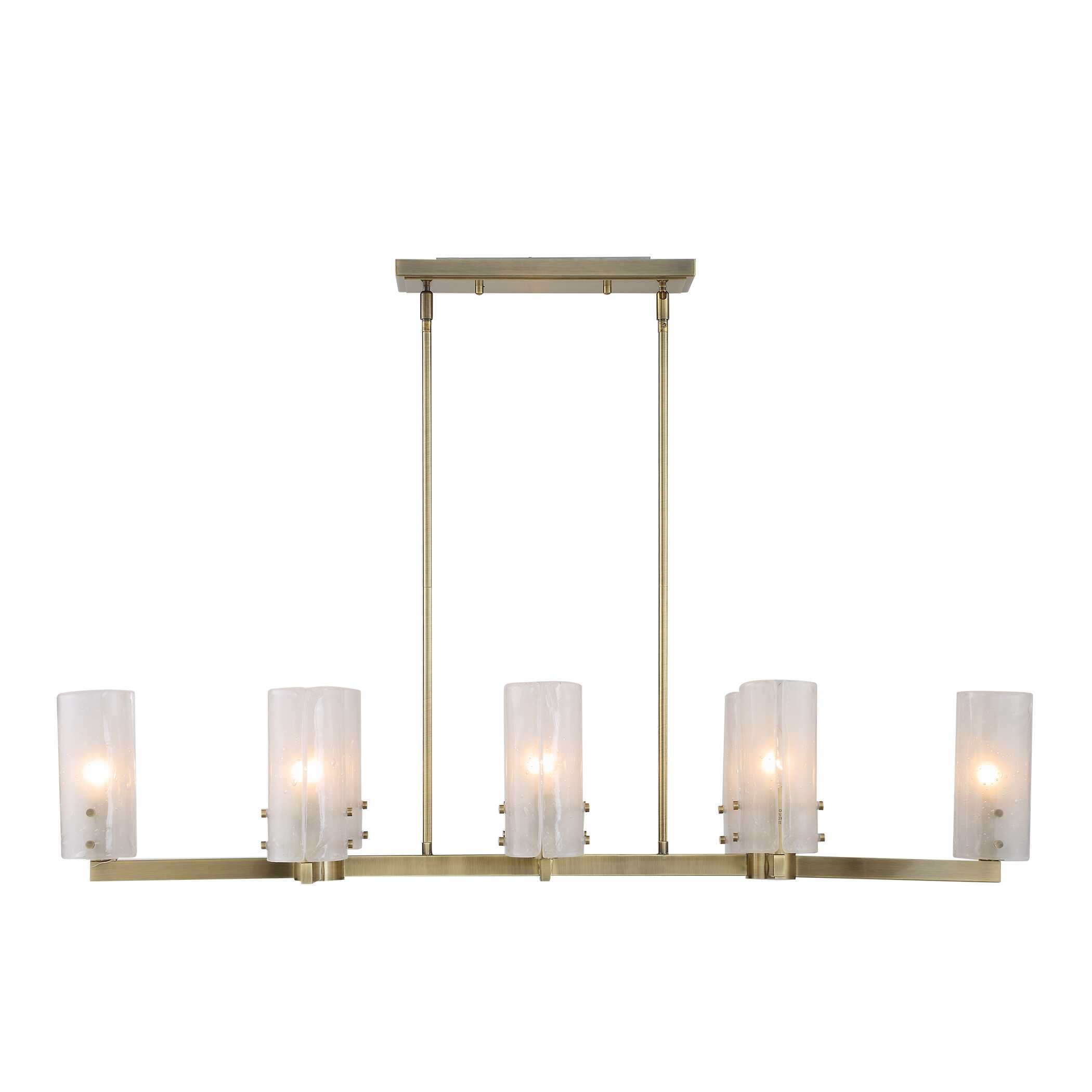 Mistie 8 Light Linear Chandelier