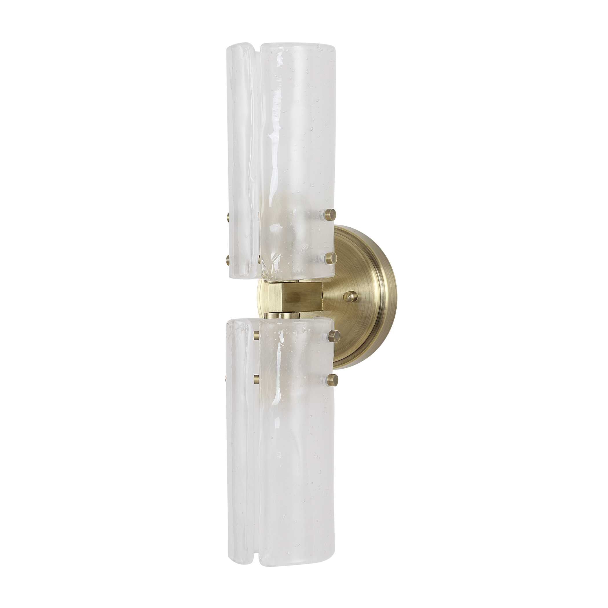 Mistie 2 Light Glass Sconce