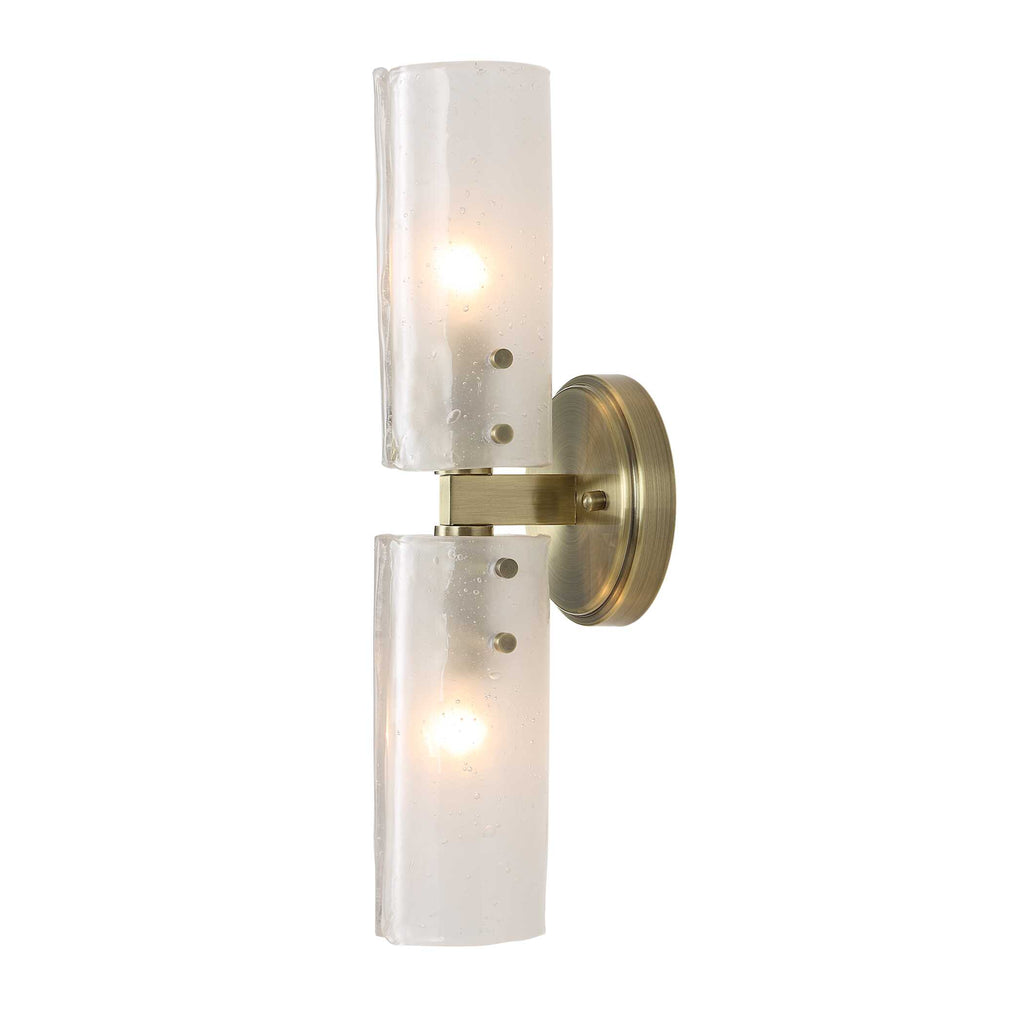 Mistie 2 Light Glass Sconce