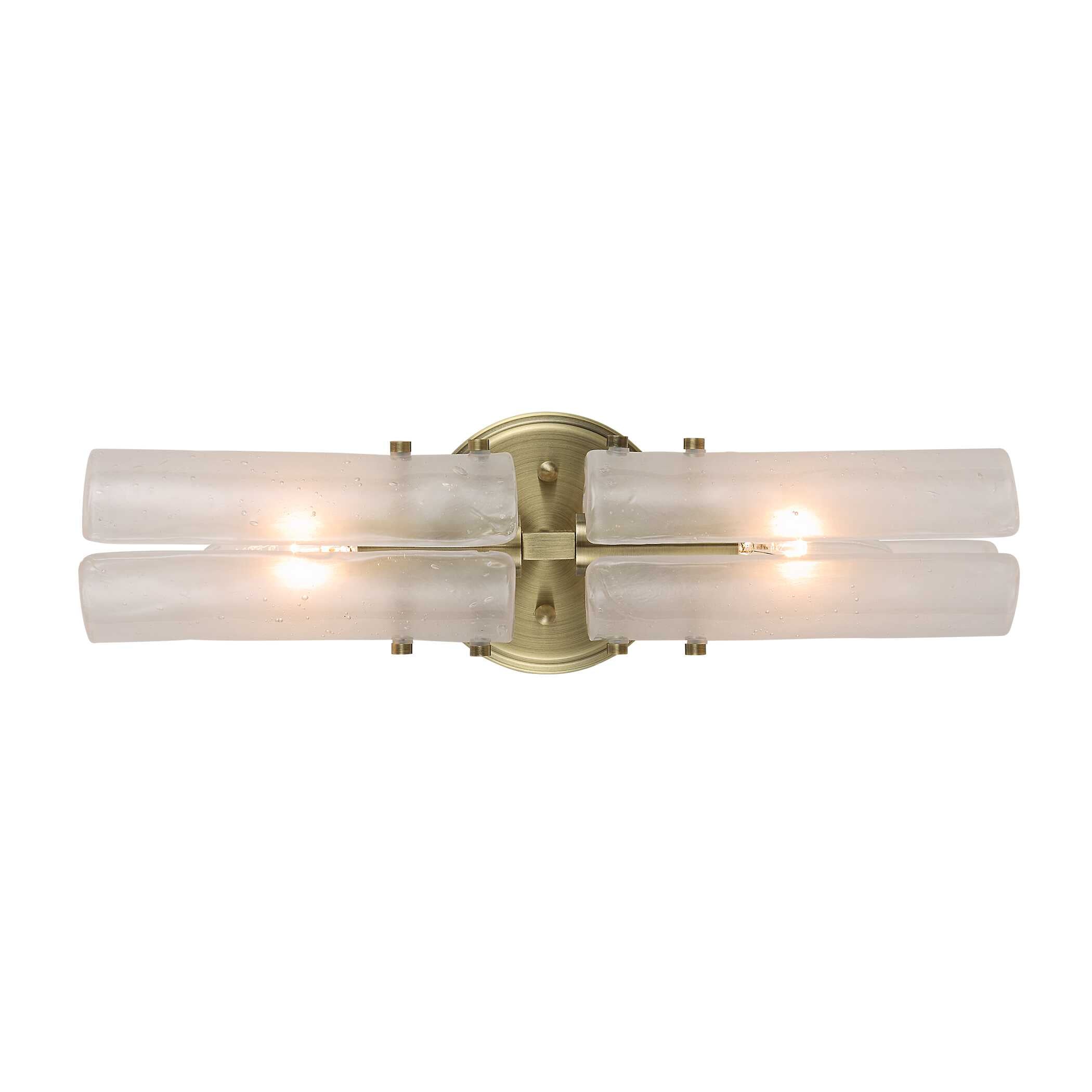 Mistie 2 Light Glass Sconce