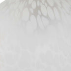 Huch 1 Light White Glass Pendant