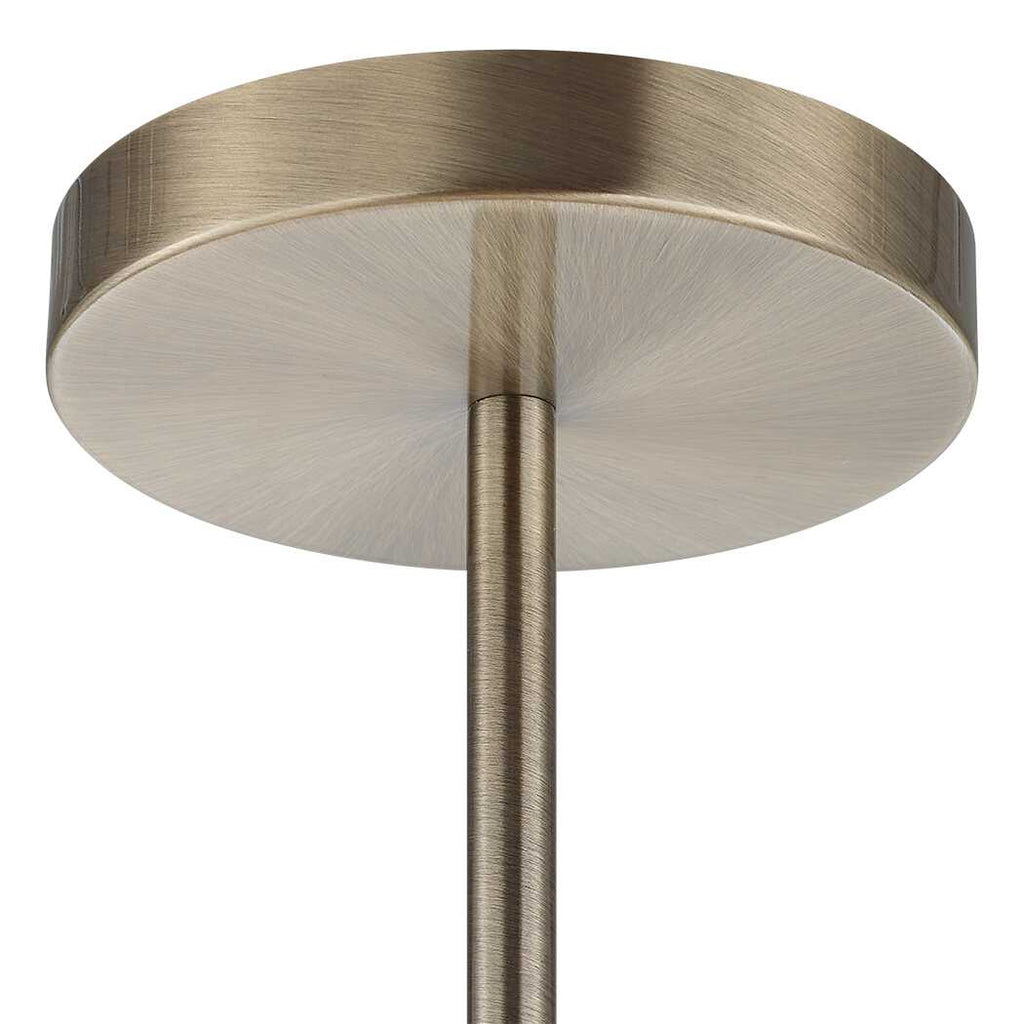 Huch 1 Light White Glass Pendant