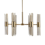 Cret 12 Light Brass Chandelier