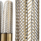 Cret 12 Light Brass Chandelier