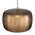 Lemont Hammered Brass 1 Light Pendant