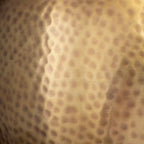 Lemont Hammered Brass 1 Light Pendant