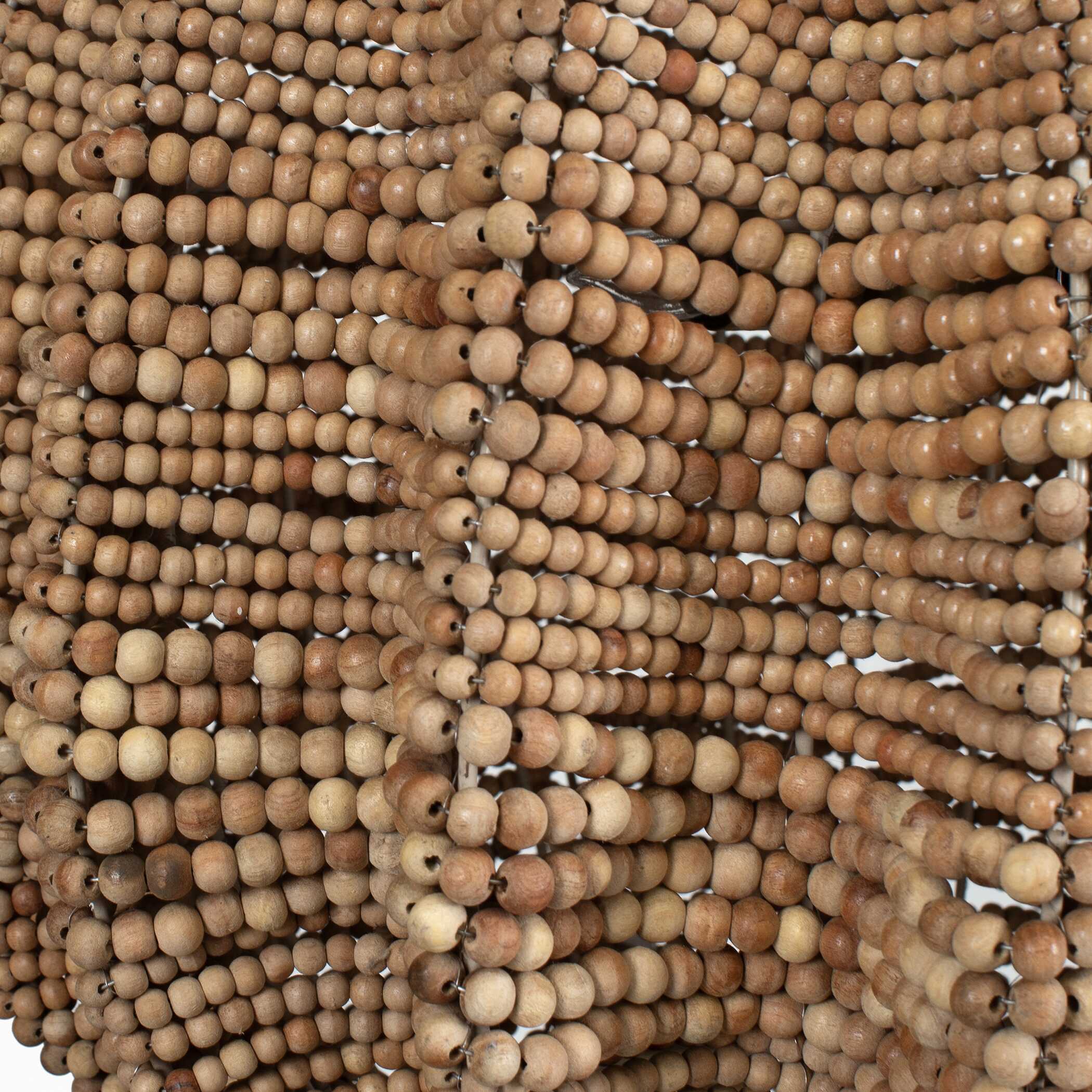 Kauri 5 Light Wooden Bead Pendant