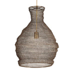 Murmur Woven Brass 1 Light Pendant