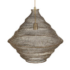 Sigh Woven Brass 1 Light Pendant